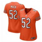 Women's Khalil Mack chicago bears jersey orange