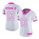 Women's NY Giants #13 Odell Beckham Jr Jersey white fashion