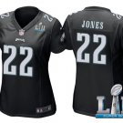 Women's Philadelphia Eagles #22 sidney Jones super bowl jersey black