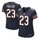 Women chicago Bears #23 kyle fuller football jersey navy blue