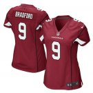 Women's Cardinals #9 Sam Bradford game jersey red