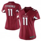 Women's Arizona Cardinals #11 Larry Fitzgerald Cardinal Limited Jersey