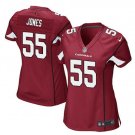Women's Arizona Cardinals #55 Chandler Jones red fashion jersey