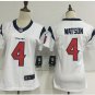 Women's Houston Texans #4 Deshaun Watson limited jersey navy white