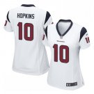 Women's Houston Texans #10 DeAndre Hopkins game Football jersey white