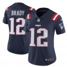 Women's New England Patriots #12 Tom Brady Navy Color Rush Limited Jersey