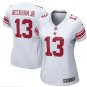 Women's NY Giants #13 Odell Beckham Jr game Jersey white