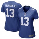 Women's New York Giants #13 Odell Beckham Jr Royal Limited football Jersey
