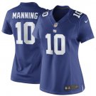 Women's New York Giants #10 Eli Manning Royal Blue Limited football Jersey