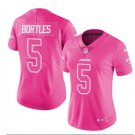 Women's Jacksonville Jaguars #5 Blake Bortles pink fashion jersey