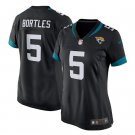 Women's Jacksonville Jaguars #5 Blake Bortles Black Game football Jersey