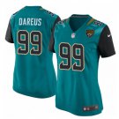 Women's Jacksonville Jaguars #99 Marcell Dareus game jersey green