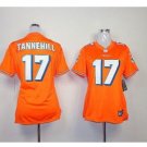 Women's Miami Dolphins #17 Ryan Tannehill game jersey orange