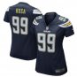 Women Los Angels Charges #99 joey Bosa game Football jersey navy blue