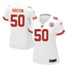 Women's KC Chiefs #50 Justin Houston game Football jersey white