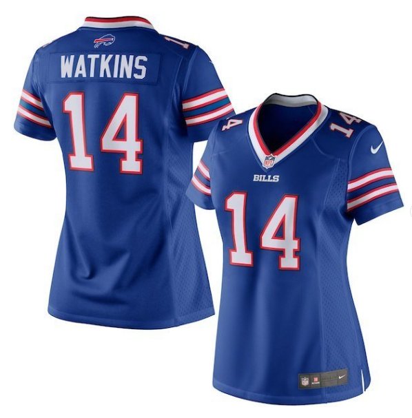 Women's Buffalo Bills #14 Sammy Watkins Royal Limited football Jersey