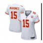Women's KC Chiefs #15 Patrick Mahomes game jersey white