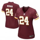 Women's Washington Redskins #24 Josh Norman game jersey red