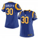 Women's Los Angels Rams #30 Todd Gurley Stitched Football jersey