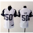 Women's Dallas Cowboys #50 Sean Lee game jersey white