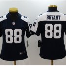 Women's Dallas Cowboys #88 Dez Bryant game jersey navy