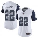 Women's Dallas Cowboys #22 Emmitt Smith Football jersey white