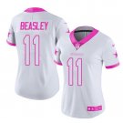 Women's Dallas Cowboys #11 Cole Beasley white fashion jersey