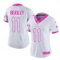 Women's Dallas Cowboys #11 Cole Beasley white fashion jersey