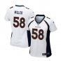 Women's Danver Broncos #58 Von Miller game jersey white