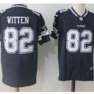 Men's Dallas Cowboys #82 Jason Witten color rush Limited jersey navy blue