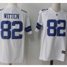 Men's Dallas Cowboys #82 Jason Witten color rush Limited jersey white