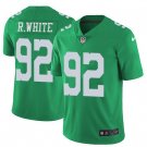 Men's Reggie White Eagles 92 color rush Limited jersey green