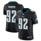 Men's Reggie White Eagles 92 color rush Limited jersey black