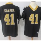 Men's New Orleans Saints 41 Alvin Kamara color rush limited Jersey black
