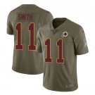 Men's Alex Smith Redskins #11 salute to service jersey olive