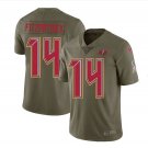 Men's Ryan Fitzpatrick Tampa Bay Buccaneers salute to service Jersey olive