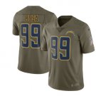 Men's Charges #99 Joey Bosa salute to service jersey olive