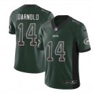 Men's New York Jets #14 Sam Darnold Limited jersey green Drift