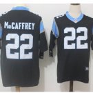 Men's Panthers 22 Christian Mccaffrey color rush limited jersey black