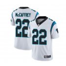 Men's Panthers 22 Christian Mccaffrey color rush limited jersey white