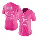 Women Tampa Bay Buccaneers #25Gerald McCoy PINK fashion jersey