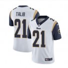 Men's Rams 21 Aqib Talib color rush limited jersey white