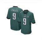 Mens Eagles #9 Nick Foles super bowl Limited Jersey green