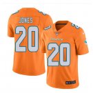 Mens Miami Dolphins #20 Reshad Jones color rush Limited Jersey orange