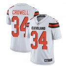 Mens Cleveland Browns #34 Isaiah Crowell color rush Limited Jersey white