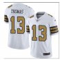 Men's Saints #13 Michael Thomas color rush Limited Jersey white