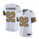 Marcus Davenport New Orleans Saints #92 color rush limited Jersey white Mens
