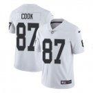 Men's Oakland Raiders 87 Jared Cook color rush Limited Jersey white