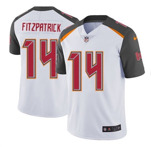 Men's Ryan Fitzpatrick Tampa Bay Buccaneers color rush Limited Jersey white