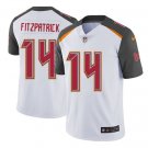 Men's Ryan Fitzpatrick Tampa Bay Buccaneers color rush Limited Jersey white
